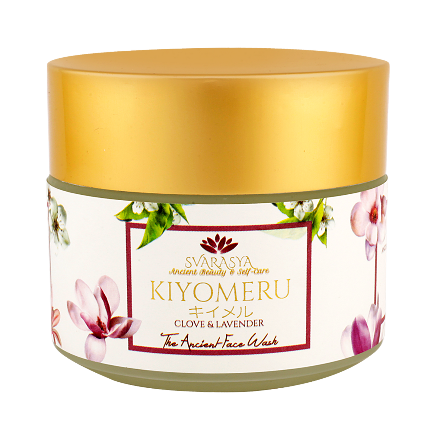 KIYOMERU - THE ANCIENT NATURAL FACE WASH AND NIVR - NATURAL SUN PROTECTION (Pack of 2, 100 gms & 50 ml)